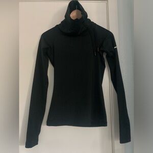 Preowned Women’s Nike Dri-Fit Long Sleeve Running Workout Warm Pullover Black XS
